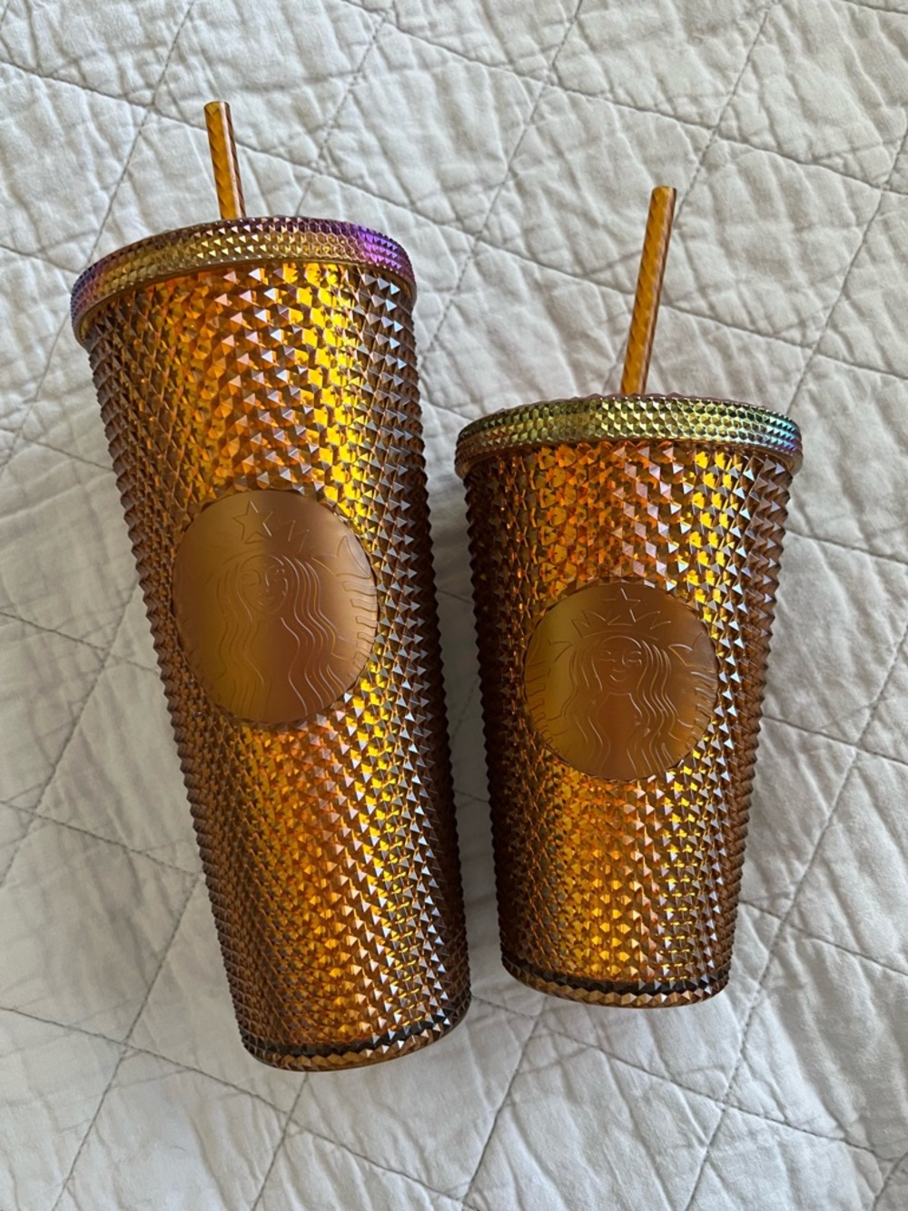 Starbucks 50th Anniversary Limited Edition studded cold cup set